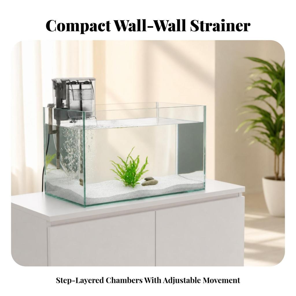 Clear ExternalHanging Clarifier With | Construction, for Home Aquariums Hj06
