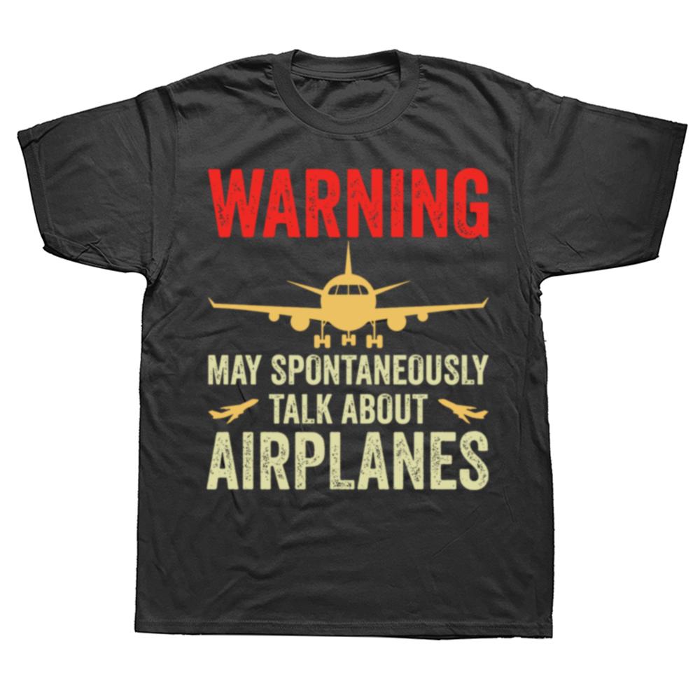 Neues lustiges In Thrust We Trust Flugzeug Düsentriebwerk RC Pilot Fliegen Grafik Tops Herren T-Shirt Sommer Hip Hop Kurzarm T-Shirts