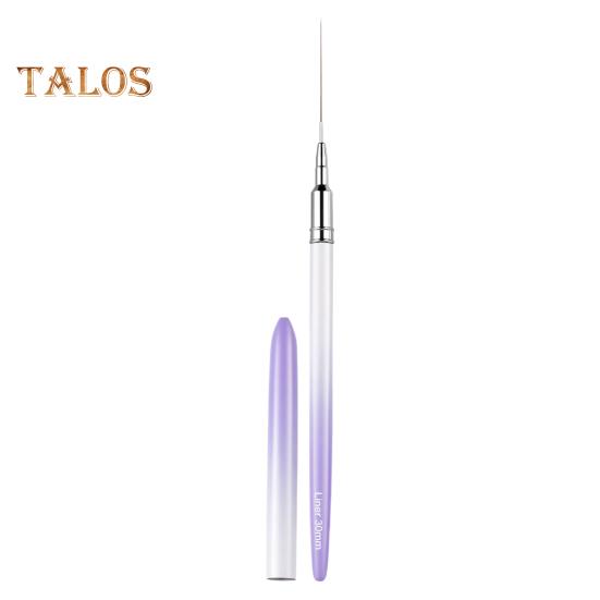 

Ручка для дизайна ногтей, гибкая щетина, долговечная красивая подводка для дизайна ногтей, кисть-кисть, ручка, инструмент для красоты 30mm