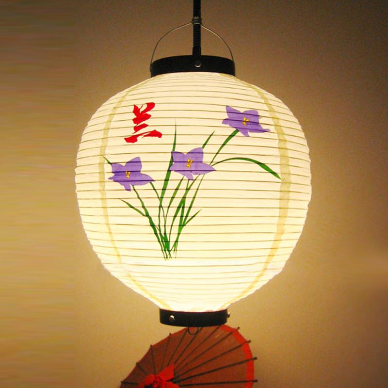 Upscale PVC Waterproof Japanese Style Lantern Sushi Ramen Izakaya Korean Cuisine Restaurant Pub Decor Hanging Lantern Outdoor