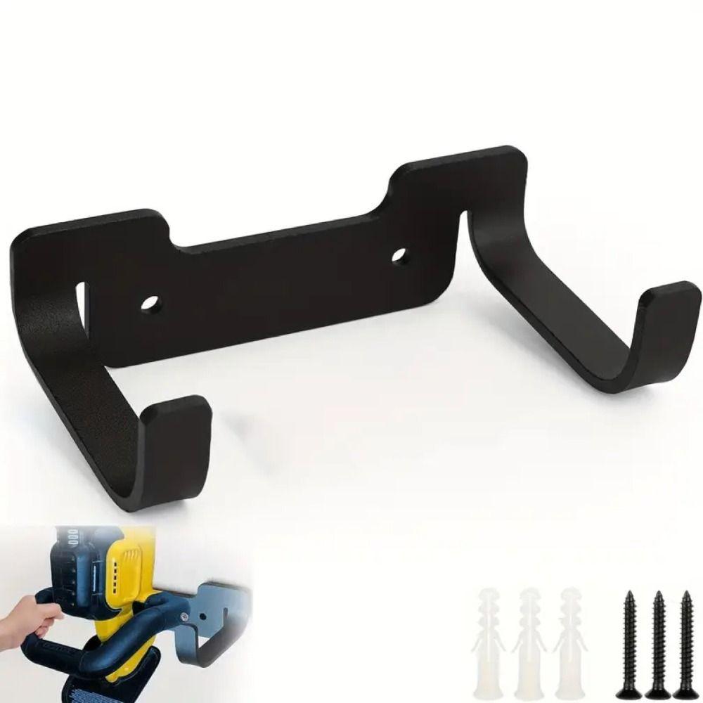 Heavy Duty Wall Mount Hanger Space Saving Wall Mount Garage Organizer Metal Wall Bracket Utility Hanger Trimmer Rack