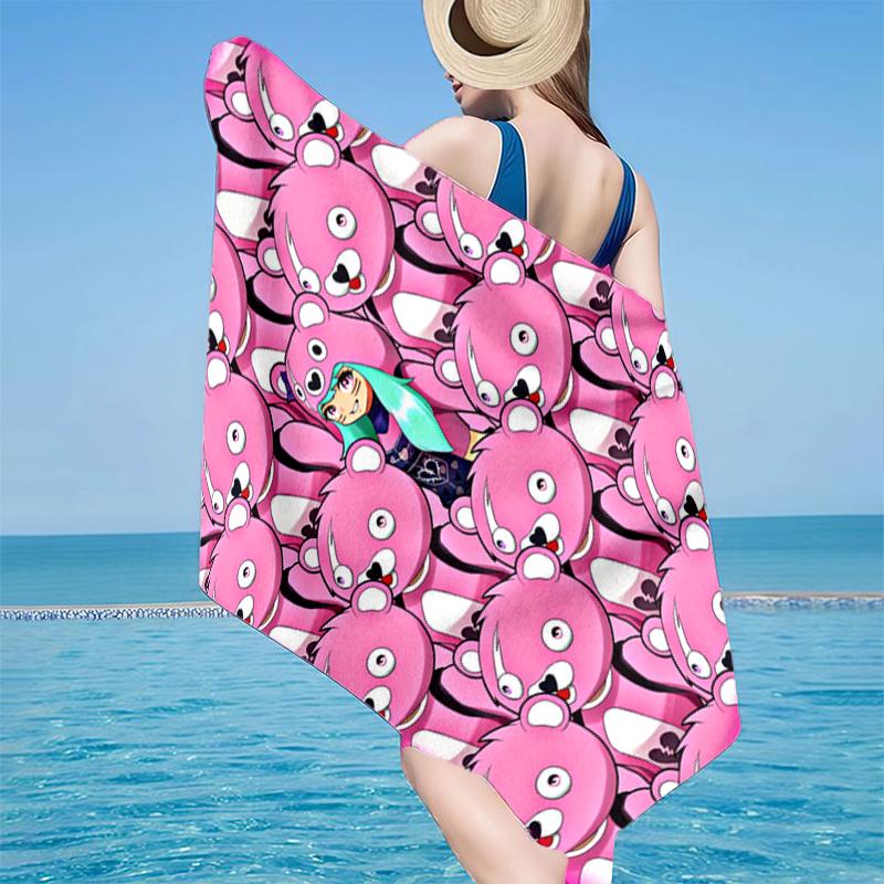 Game Marshmello Dance Beach Towel, Super Soft Microfiber, Gift for Her/Him, Birthday, for Pool, Beach, Travel, Home Decor Fan gifts