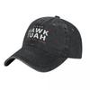 Hawk Tuah Spit On That Thang Meme Unisex Style Baseball Caps Internet Latest Star Distressed Washed Caps Hat Adjustable Headwear
