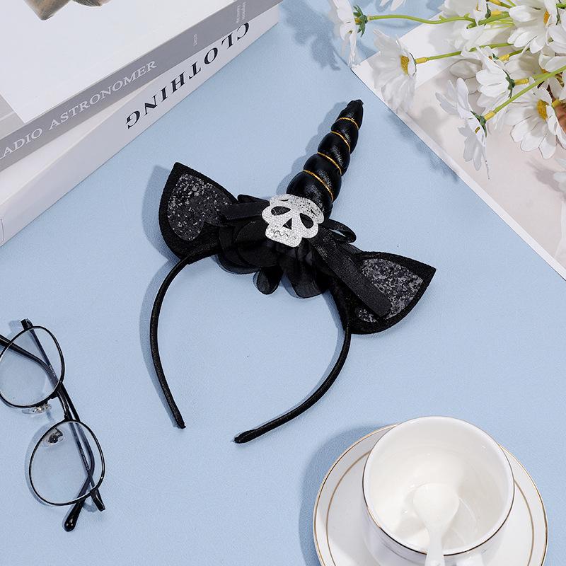 Christmas Unicorn Headband for Kids: Festive Party & Performance Decoration