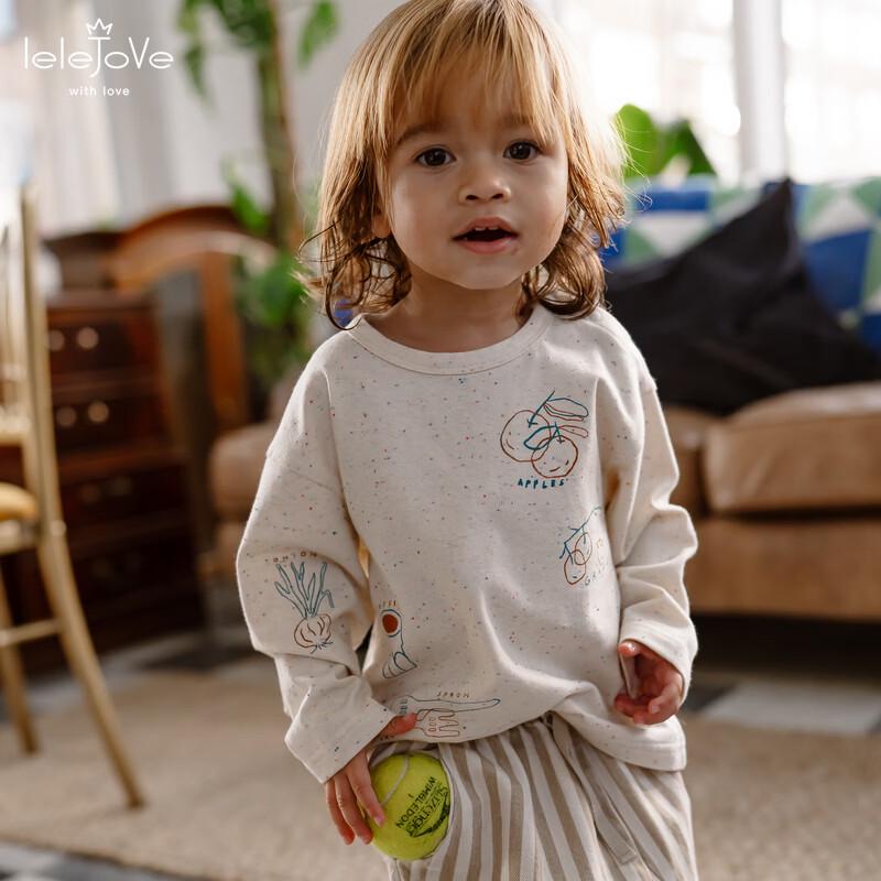 LELE JOVE Kids  Nordic Long Sleeve T-Shirt 110