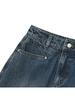 Kirsh Vintage Cargo Denim Long Skirt [Dark Blue]