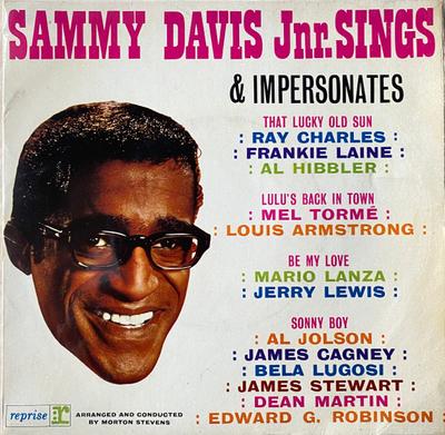 7inch Record SAMMY DAVIS JR. - Sings & Impersonates R30004 Reprise Records 1962 UK Pop Used