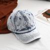 Women's Summer New Style Washed Hole Baseball Hat Trendy Custom Logo Baseball Hat