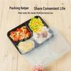 Disposable Multi-Compartment Meal Prep Containers