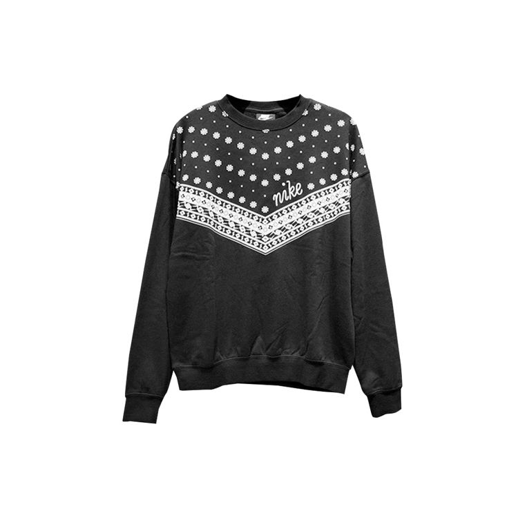 

Женский пуловер Nike Sportswear Heritage, черный топ CU5949-010 L