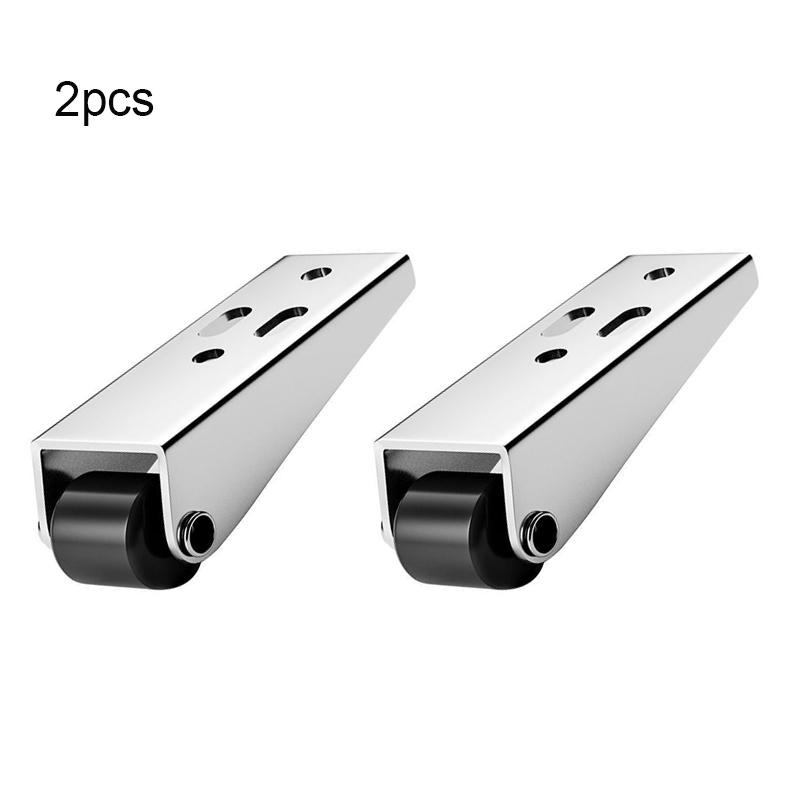 2 Stück Schiebetür-Rollen pulley Universelles Möbel-Lenkrad Mini Leise Leichtlaufende Schienenrollen für Tischschrank