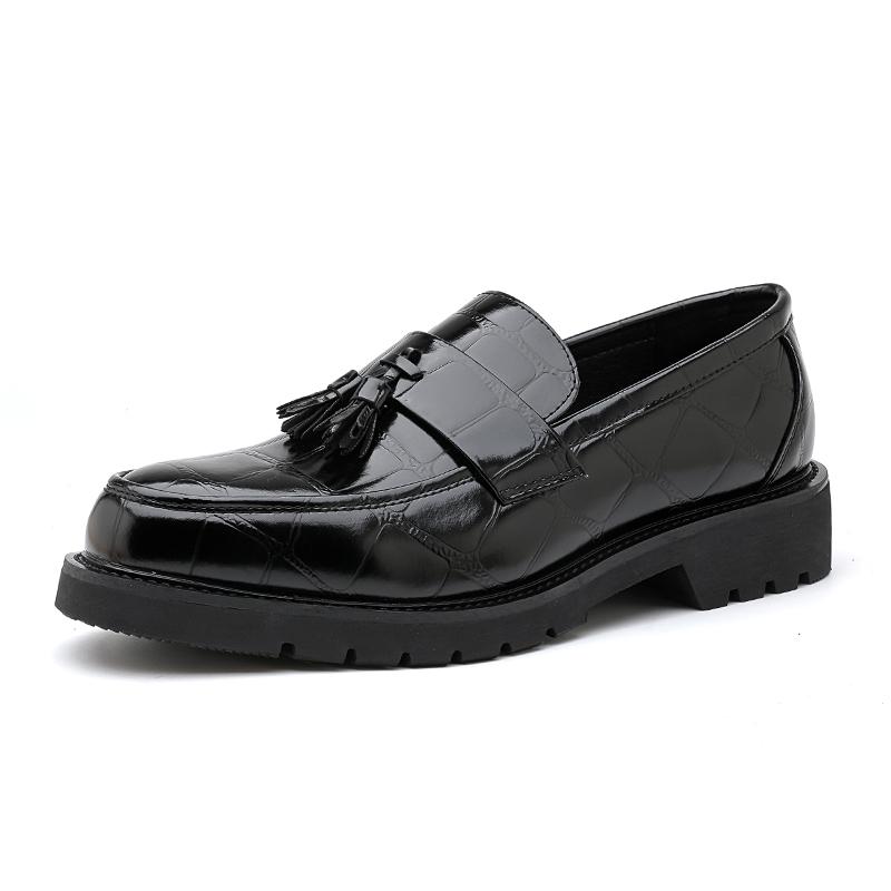 Fashion Mens Dress Shoes Genuine Leather Men Shoes Sneakers Male Sneakers Man Trend Leisure Sneaker Tassel Loafers Big Size 38-46