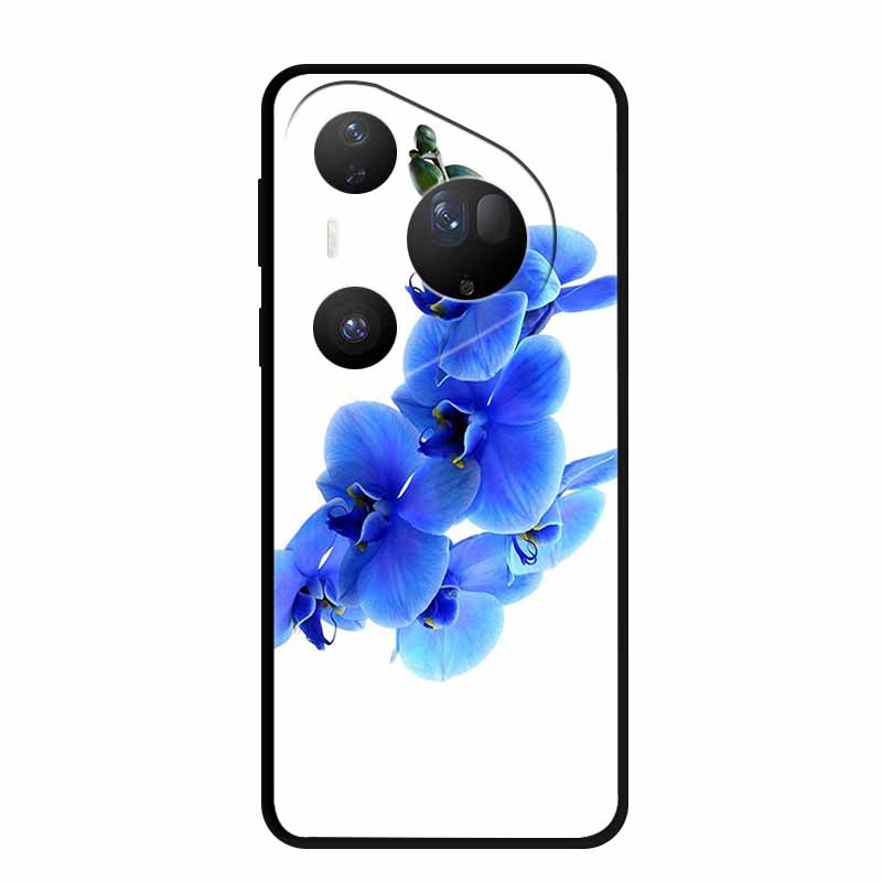 

Soft Silicone Case For Huawei Pura 80 Ultra 5G case Fashion Painted Flowers Back Cover For Huawei Pura80 Ultra Shockproof Coque Pura 80 Ultra 5G