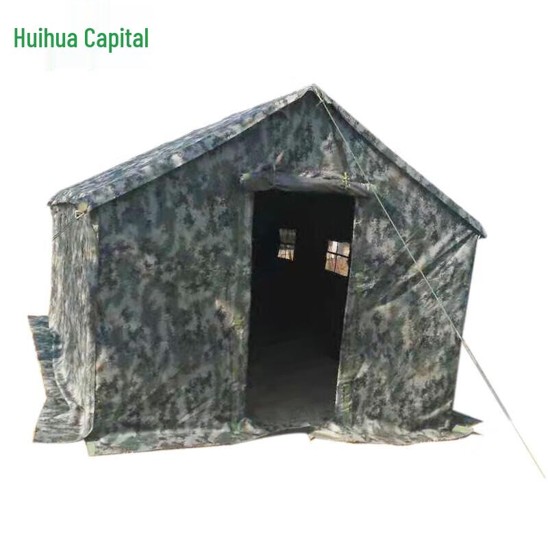 Huihuadu 4x6m Camouflage Manual Camping Tent