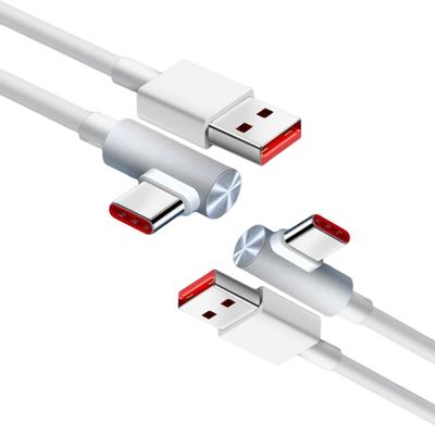 120 Вт, 90 градусів, USB Type C, кабель для швидкої зарядки, для мобільного телефону, планшета, передачі даних, подовжувач для зарядки, портативний
