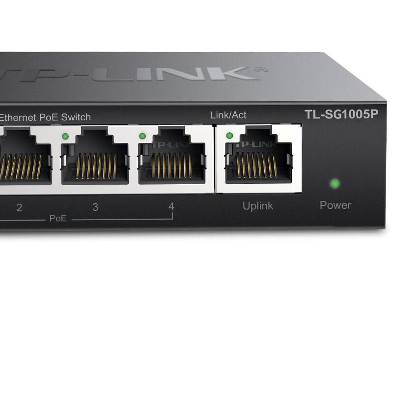 TP-Link TL-SG1005P 5-Port Gigabit Unmanaged PoE Switch