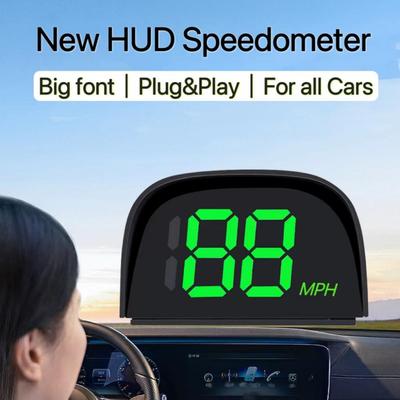 New HUD GPS Head Up Display Speedometer Odometer Car Digital Speed MPH Universal