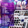 BOMGE 6 Channel DJ Audio Sound Mixer Professional Soundboard Stereo Recording MP3 USB BT Input 48V Phantom Power 99 DSP