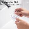 Multifunctional Heavy-Duty Suction Cup Hook Transparent and Reusable Bathroom Towel Rack Clothes Hanger Hook for Glass Kitchen