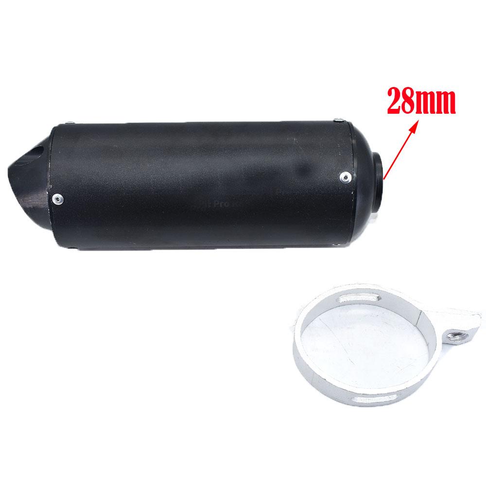 Universal 28mm 32mm 38mm Exhaust Muffler For klx CRF Allpolo Chinese 80cc 125cc 140cc 150cc 160cc Dirt Pit Bike Motorcycle ATV