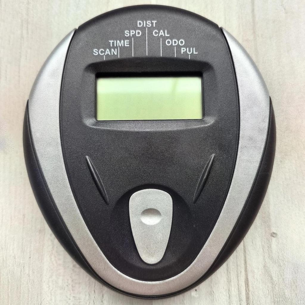 Universal Monitor Speedometer LCD with Heart Rate Measurement Easy To Install Replacement Parts Counter Cycle for Exercise Bike Sport Bikes