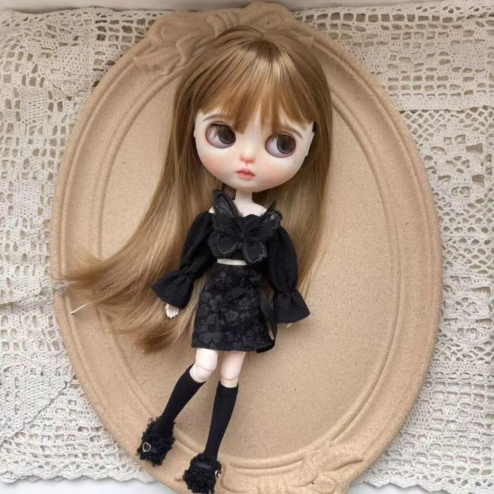Fashion 1/6 Blythe Doll Clothes Sweater Set Barbir Doll Replace Clothes Ob24 Doll Outfit Accessories No Socks