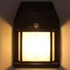 Solar Garden Lamp With Sensor, Wall Lamp, Warm Color Led