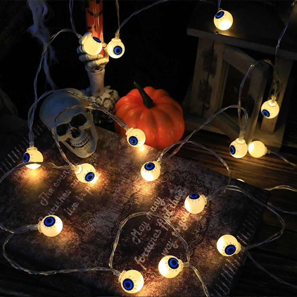 1.5m 10Led Halloween Decorations for Home Pumpkin Halloween Decor Lamp  Ghost Festival
