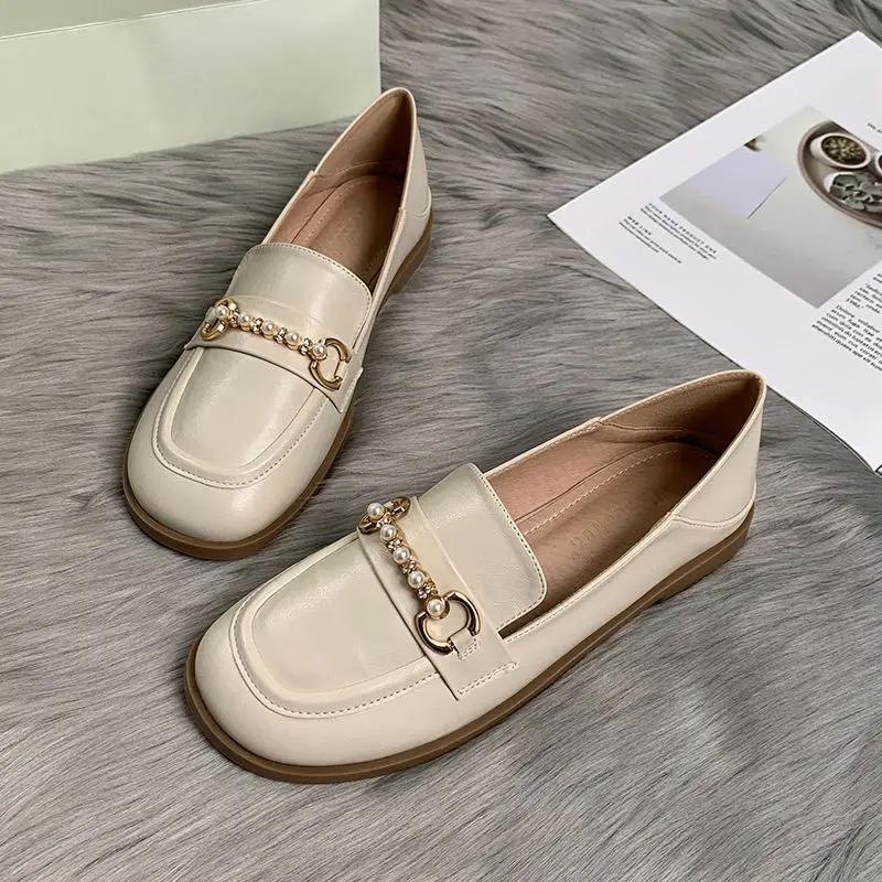 Fashion Office Women's Flat Shoes Loafers Round Toe Slip-on Quick Delivery Casual Luxury Brand Summer 2025 Young Lastest Ladies Footwear