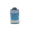 Air Jordan 1 Mid SE Ice Blue Women Sneakers Black Sail Dark-Powder-Blue DV1302-400