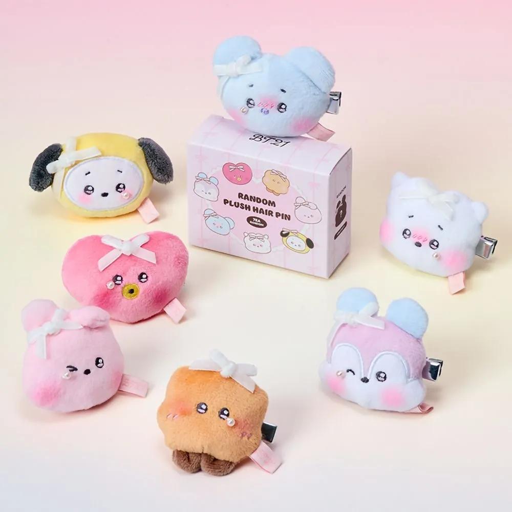 LINE FRIENDS BT21 Minini Reborn You Random Doll Hairpin (1 Pack)