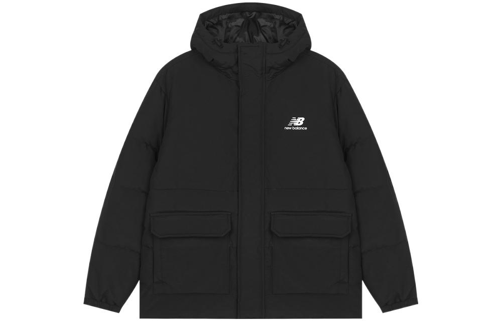 New Balance Down Jackets Men s Black Hooded Moderate Other AMJ23340-BK M