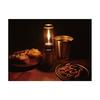 SOTO Japan-made candle-style gas lantern refill tank storage case included. Compatible various fuels (OD can CB lighter gas). Compact outdoor disaster