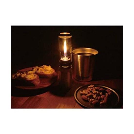 SOTO Japan-made candle-style gas lantern refill tank storage case included. Compatible various fuels (OD can CB lighter gas). Compact outdoor disaster