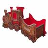 Santa Claus Christmas Presents Train Handmade Portable Santa’s Gift Train Deliver Holiday Cheer in Style