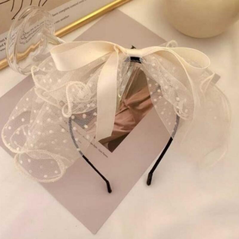 Women s Headband Hair Band Ribbon Red