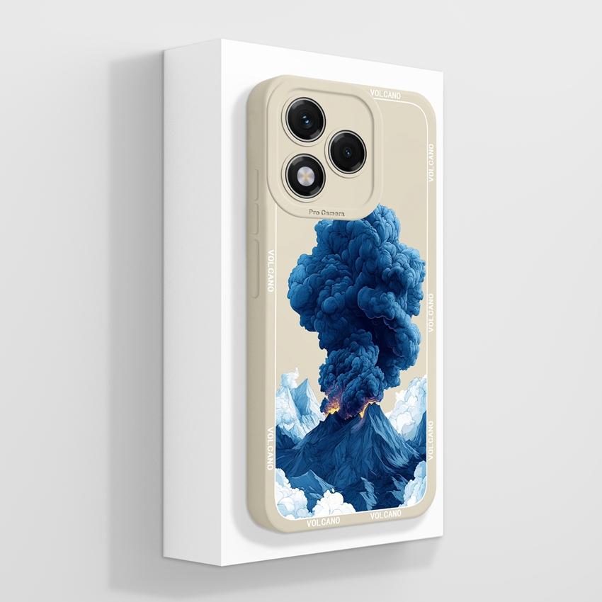 Silikonový kryt s motivem květiny pro Huawei 400 Lite X7c X8 X8c X9c Play 30 60 Plus, odolný proti pádu, s motivem květů a ochranou obrazovky proti pádu pro Huawei.