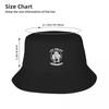 Hermanos Black And White Bucket Hats for Unisex Summer Floppy Hat Outdoor Sport Fishing Caps Boonie Hat