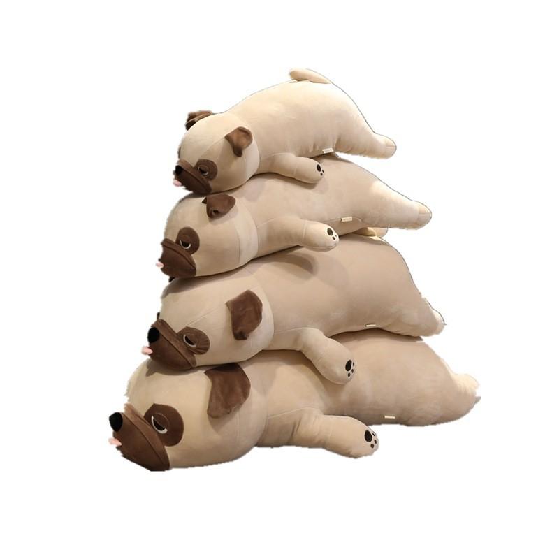 Lying Pug Dog Plush Toy Animal Stuffed Doll Pillow Cartoon Decoration Kids Gift