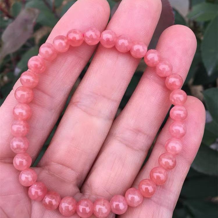 Natural Argentine Red Jasper Multi-Circle Women's Bracelet