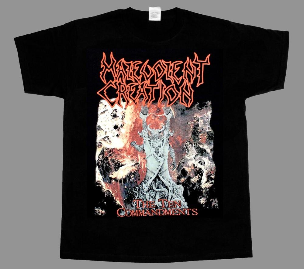 Malevolent creation the ten comunisexdunisexts 91 death suffocation new black tshirt M
