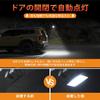 Kitazawa Shoji Land Cruiser 250 LED Luggage Lamp for Land Cruiser Prado 250 Continuously Adjustable Trunk Replacement for Interior Parts for a Stylish