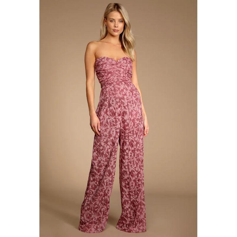 

Экспорт Однотонный Высокая талия Стройнящий Элегантный Элегантность Мода Жаккардовый Утягивающий талию Стройнящий Сексуальный Богиня На шнуровке Комбинезон Pink S