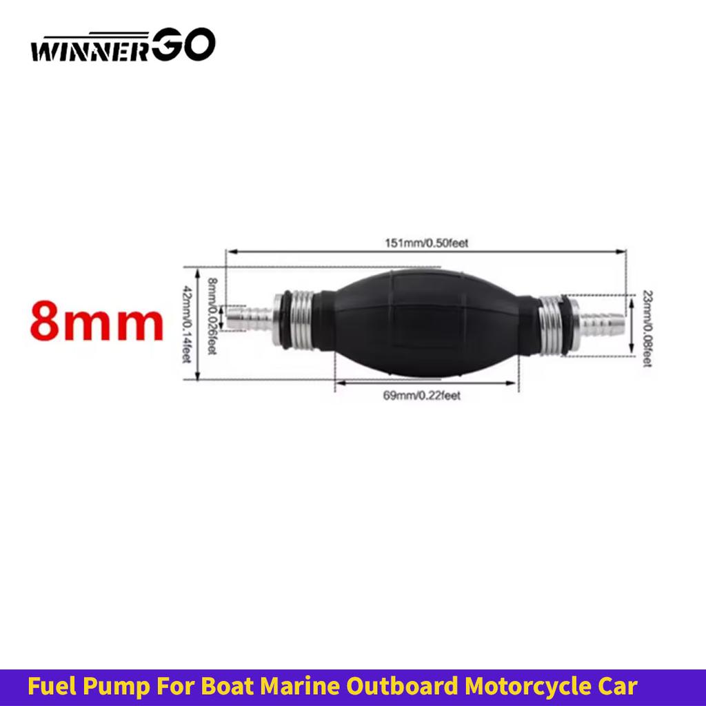 FOR Seadoo JETSKI PWC Hand Fuel Pump Line Rubber Aluminum Hand Primer Bulb diesel oil transfer petrol for Boat Marine Outboard