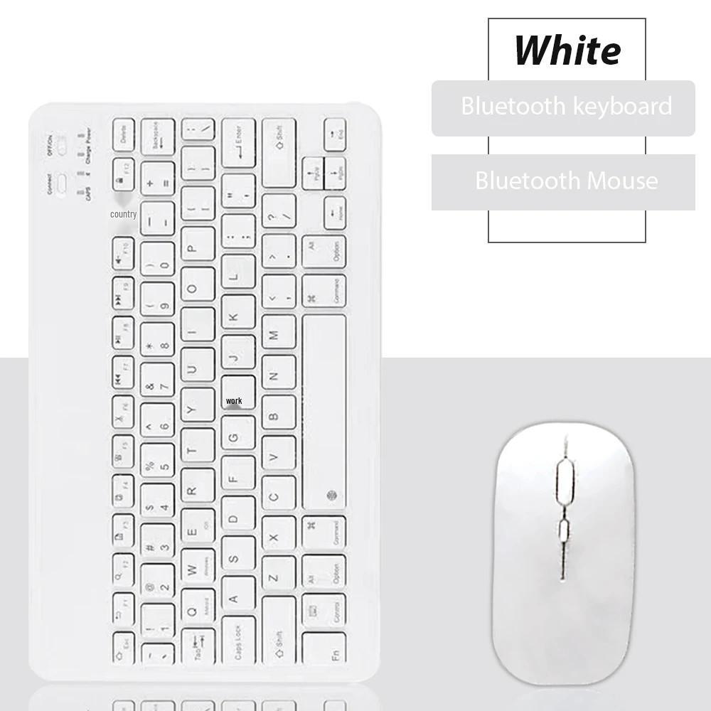 Bluetooth Keyboard and Mouse Set for Apple iPad, Huawei Honor Tablet, Android Devices