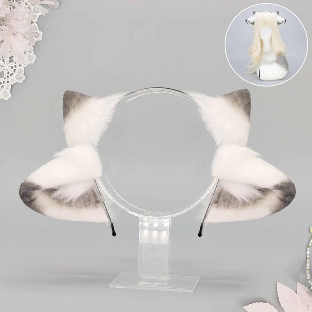 Lamb Ears Headband Adorable Gift Funny Headwear for Masquerade Birthday Carnival