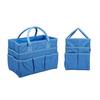 Craft Organizer Bag 10 Pockets Oxford Fabric Spacious Arts and Crafts Storage Teacher Stationery Sewing Gardening Tool