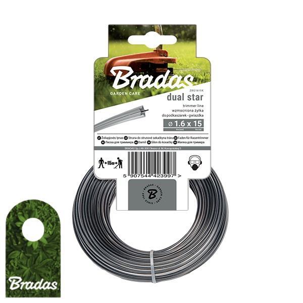 Cutting Line 1.6mm 15m Ripper Dual For Brushcutters Trimmers Garden