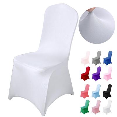Spandex stoldeksel Stretch Spisestol Utendørs stoldeksler Beskytter Stretch stoldeksel For Festbankett, Bryllupsarrangement, El