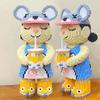 46cm Kawaii Gewelddadige Beer Half Anatomie Beer Fluid Art Beer Bouwstenen Baksteen Figuur Model Mini Stenen Speelgoed voor Verjaardagscadeau